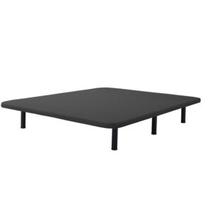Base de cama tapizada 3D negro
