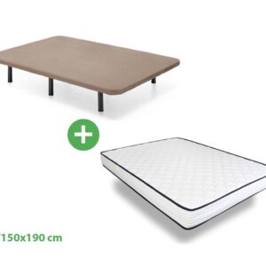 Base tapizada con colchón
