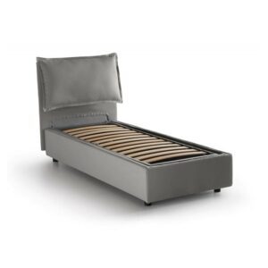 Cama de solteiro de tecido