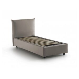 Cama de solteiro de tecido