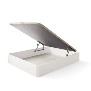 Canapé Estela Abatible Madera 135x190 Altura Cerrado 35cm Blanco Matris