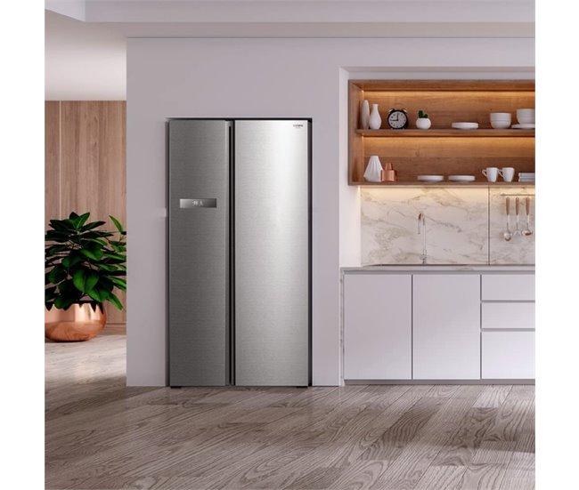 Cecotec Frigorífico americano Bolero CoolMarket SBS 592 inox