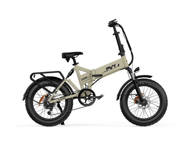Descubre la Bicicleta Eléctrica PVY Z20 Plus 1000 con Motor de 250W y Batería de 48V16.5AH