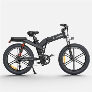 E-bike Potente ENGWE X26 - Motor 1000W, Batería 1401.6WH, Autonomía 100KM, Color Negro