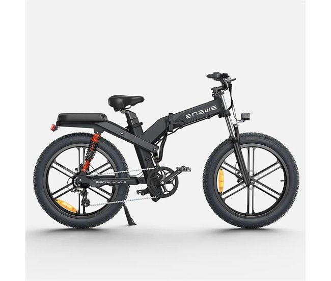 E-bike Potente ENGWE X26 - Motor 1000W, Batería 1401.6WH, Autonomía 100KM, Color Negro
