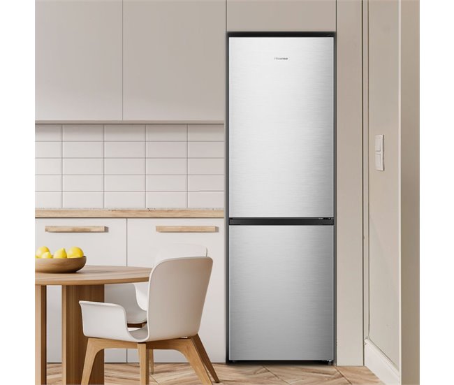 Frigorífico combi Hisense RB390N4ACE No Frost 304L E inox 186 cm