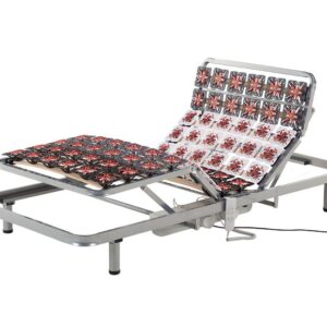 Somier articulado eléctrico STAR 90 x 200 cm Gris